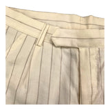 Eleventy Bermuda Einfarbig Mit Verstellbarer Taille Creme Für Jungen