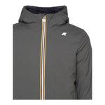 K-WAY giubbino tinta unita con cappuccio Nero per Bambino K4137VWJX NERO K-WAY 