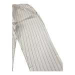 Petit Indi Pantalone Tinta Unita con Fantasia A Righe per Bambino SS25BK8225 BIANCO PETIT INDI 