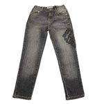 ICEBERG jeans tinta unita con girovita regolabile Nero per Bambino PTICE5315B NERO ICEBERG 