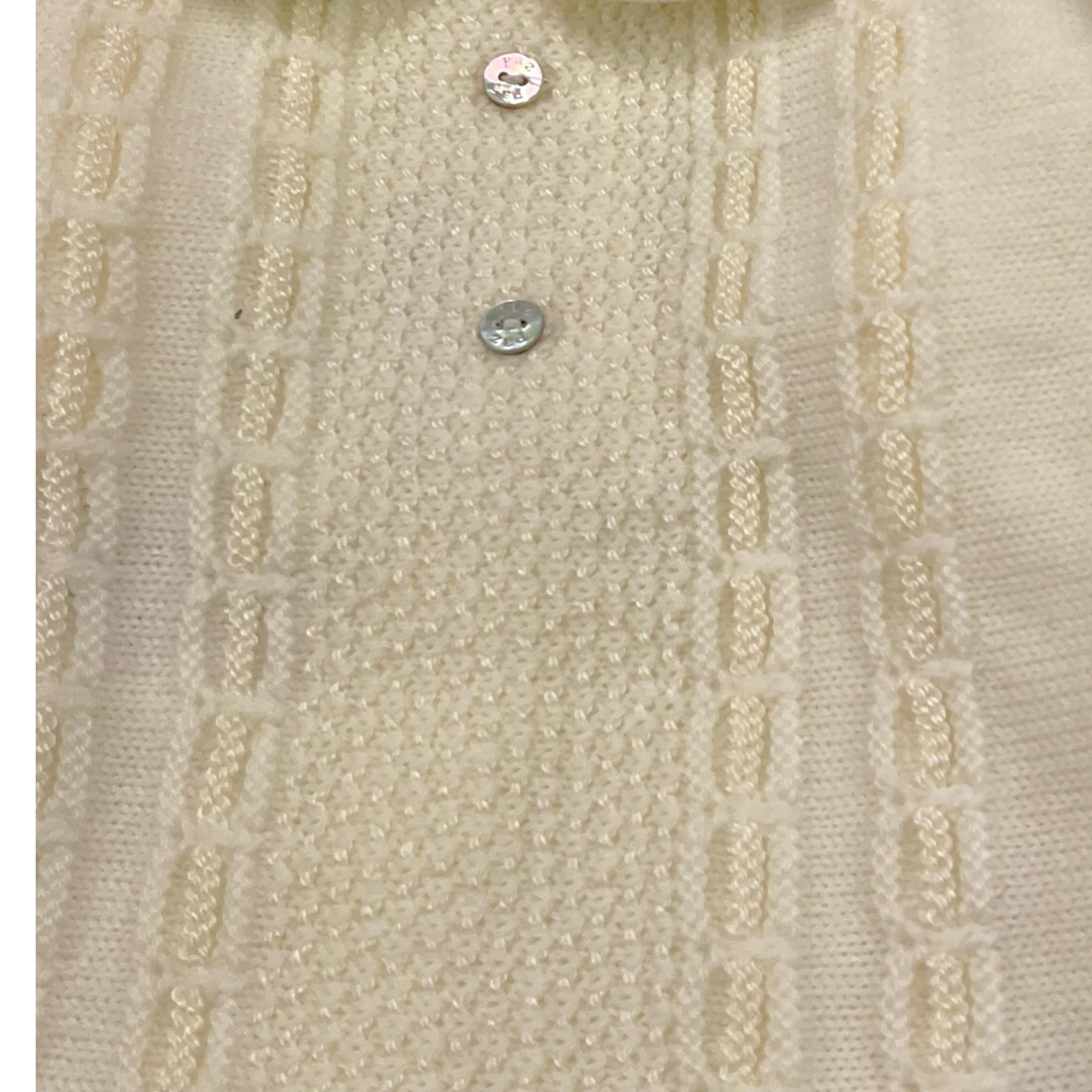 PAZ RODRIGUEZ completo 2pz maglia-ghettina Panna per Neonata 003111836 PANNA PAZ RODRIGUEZ 