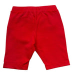 Moschino Leggins Tinta Unita con Logo per Neonata MDP03J ROSSO MOSCHINO 