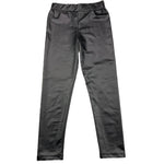JOHN RICHMOND leggins tinta unita in ecopelle Nero per Bambina RGA25235LE NERO JOHN RICHMOND 
