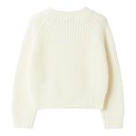 Il Gufo Maglia Girocollo Tinta Unita per Bambina P25MA482EM109X PANNA IL GUFO 
