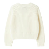 Il Gufo Maglia Girocollo Tinta Unita per Bambina P25MA482EM109X PANNA IL GUFO 