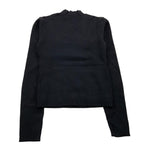 FUN & FUN maglia mezzo collo tinta unita con logo Nero per Neonata FNBSW15506N NERO FUN & FUN 