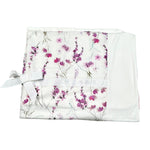 Miss Blumarine Coperta Tinta Unita con Stampa Fiori per Neonata IA4088 BIANCO MISS BLUMARINE 