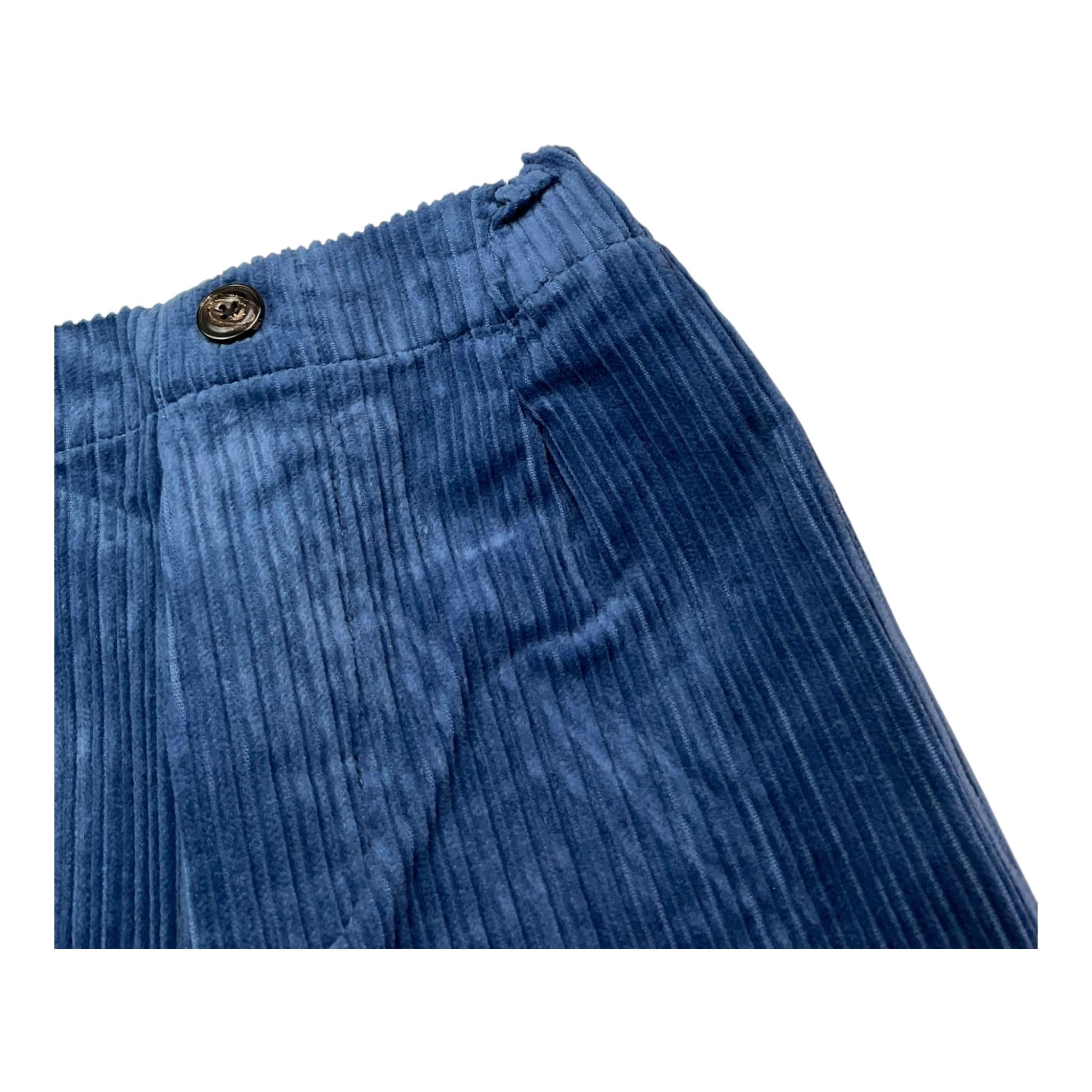 MICHAEL COAL pantalone inta unita con elastico in vita Blu per Bambino LITTOM3333F24 BLU MICHAEL COAL 