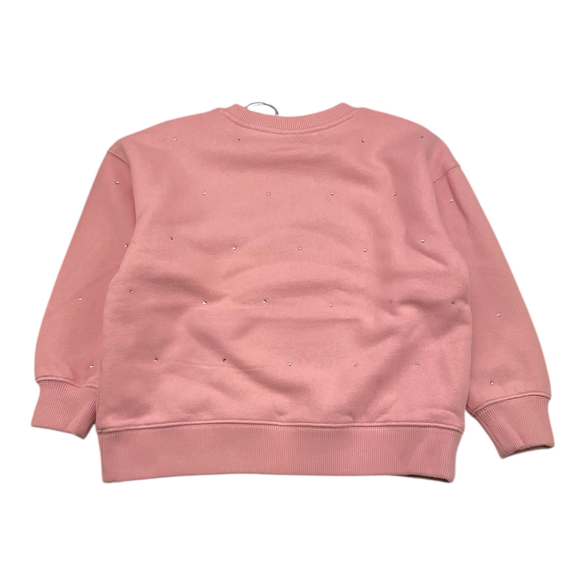SAINT BARTH felpa girocollo tinta unita con brillantini Rosa per Bambina BRIONY ROSA SAINT BARTH 