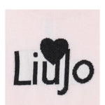 LIU JO maglia girocollo tinta unita con stampa Rosa per Neonata KF3059 ROSA LIU JO 