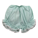 La Stupenderia Culotte Fantasia Quadretti per Neonata V2505721X VERDE ACQUA LA STUPENDERIA 