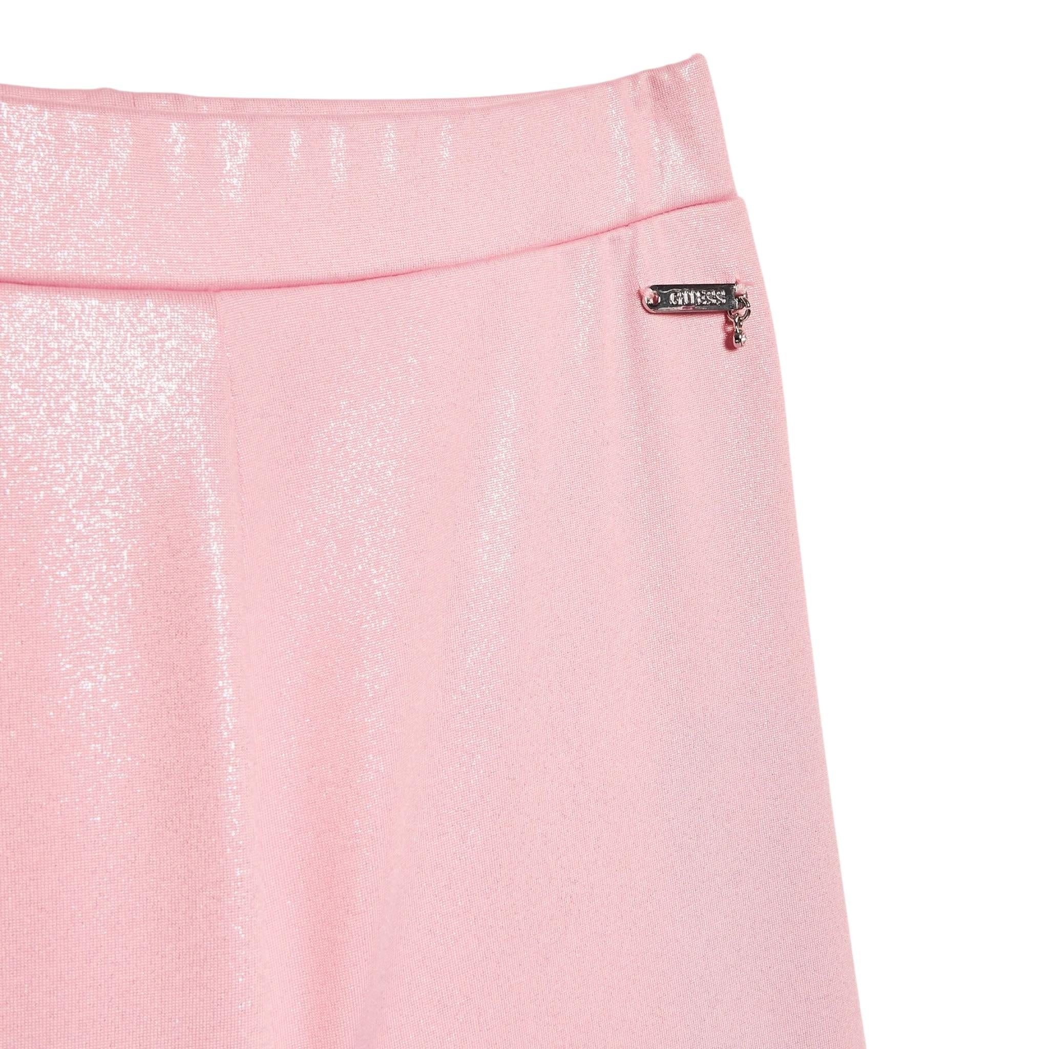 Guess Leggins Tinta Unita per Bambina J3RB05KBL40 ROSA GUESS 