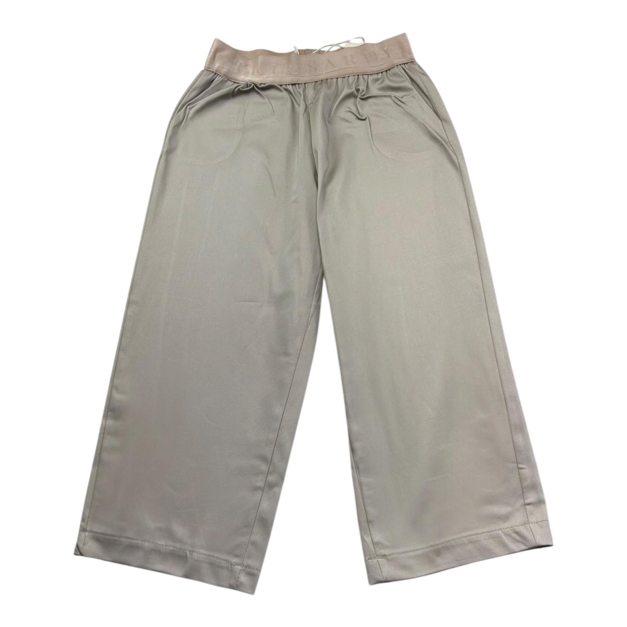 Trussardi Pantalone Modello A Palazzo Tinta Unita per Bambina TGP26037PA BEIGE TRUSSARDI 