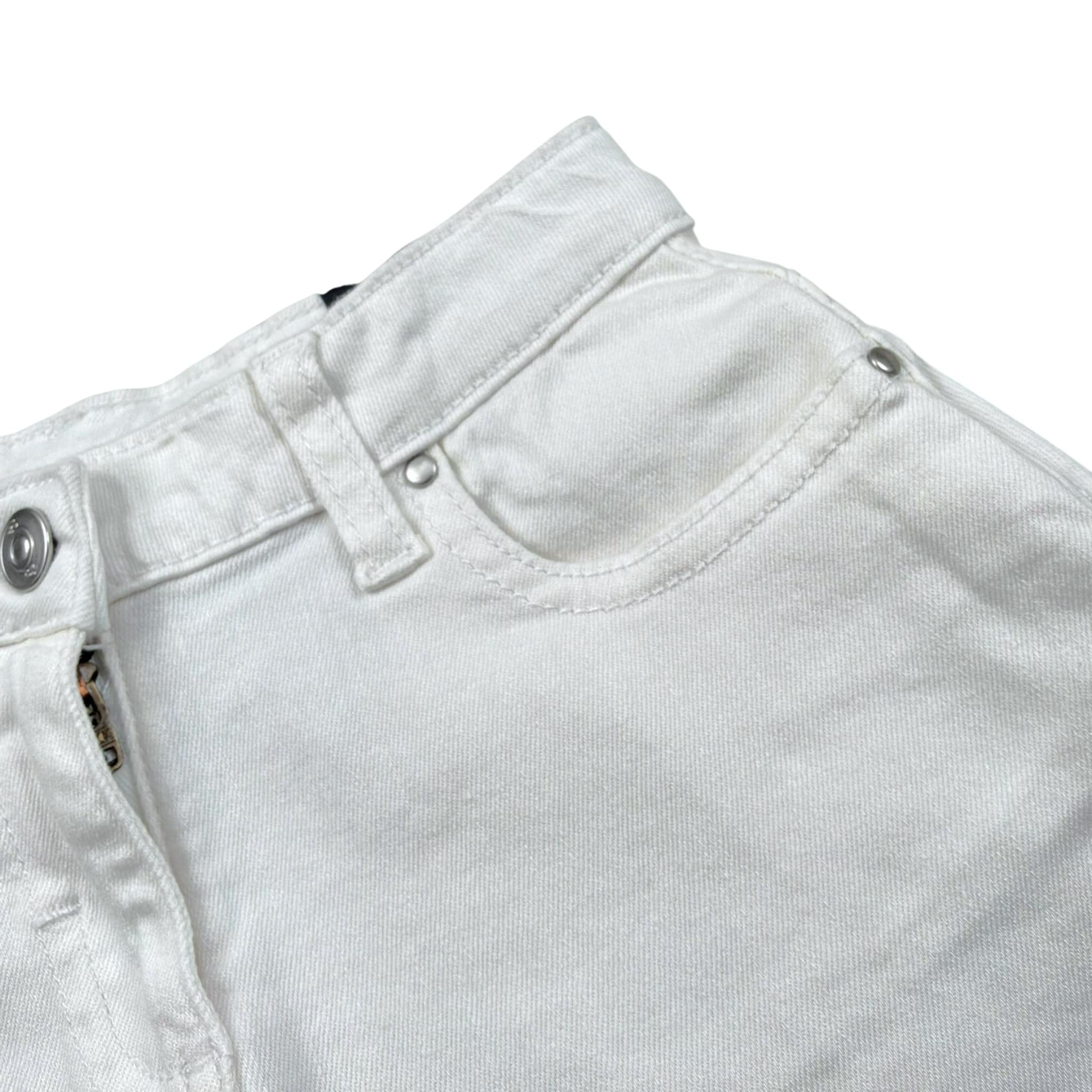 Sarabanda Short Tinta Unita con Girovita Regolabile per Bambina 0B327 BIANCO SARABANDA 