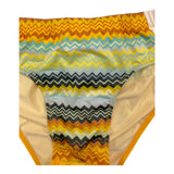 Missoni Kostümmodell Slip einfarbig mit gelbem Aufdruck für Jungen