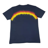 Sundek Rundhals-T-Shirt einfarbig mit blauem Aufdruck für Jungen