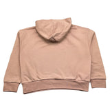 ICEBERG felpa chiusa con cappuccio tinta unita con stampa logo Rosa per Bambina MFICE5336JXXX ROSA ICEBERG 
