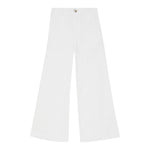 Liu Jo Jeans Tinta Unita Modello Palazzo per Bambina GA5091 BIANCO LIU JO 