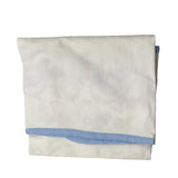Le Bebe' Coperta Tinta Unita con Stampa per Neonato LBB4889 BIANCO LE BEBE' 