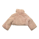 CARLO PIGNATELLI coprispalle in pelliccia tinta unita Rosa per Neonata GBC4303BF ROSA CARLO PIGNATELLI 