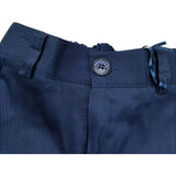 Manuel & Frank Pantalone Tinta Unita con Elastico In Vita per Neonato MF1050N BLU MANUEL & FRANK 