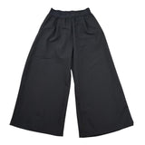 John Richmond Pantalone Tinta Unita Modello Palazzo per Bambina RGP26066PA NERO JOHN RICHMOND 