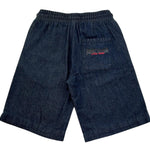 Just Cavalli Bermuda Tinta Unita In Denim per Bambino JBP26185BE BLU JUST CAVALLI 