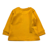 EMC shirt gircollo tinta unita con stampa Giallo per Neonato BX2261 GIALLO EMC 