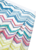 Missoni Pantalone Stampa Fantaisa Modello Palazzo per Bambina MU6B90 BIANCO MISSONI 