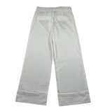 Dixie Pantalone tinta unita Modello Palazzo Bianco per Bambina PHM3132G50 BIANCO DIXIE 