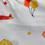 Sardon Komplettes T-Shirt-Kostüm Heißluftballons Weiß für Neugeborene