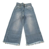 M+E' Jeans Tinta Unita Modello Palazzo per Neonata UE1701 AZZURRO M+E' 