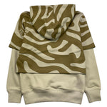 JOHN RICHMOND felpa chiusa con cappuccio stampa fantasia Verde per Bambino RBA25054FE VERDE JOHN RICHMOND 