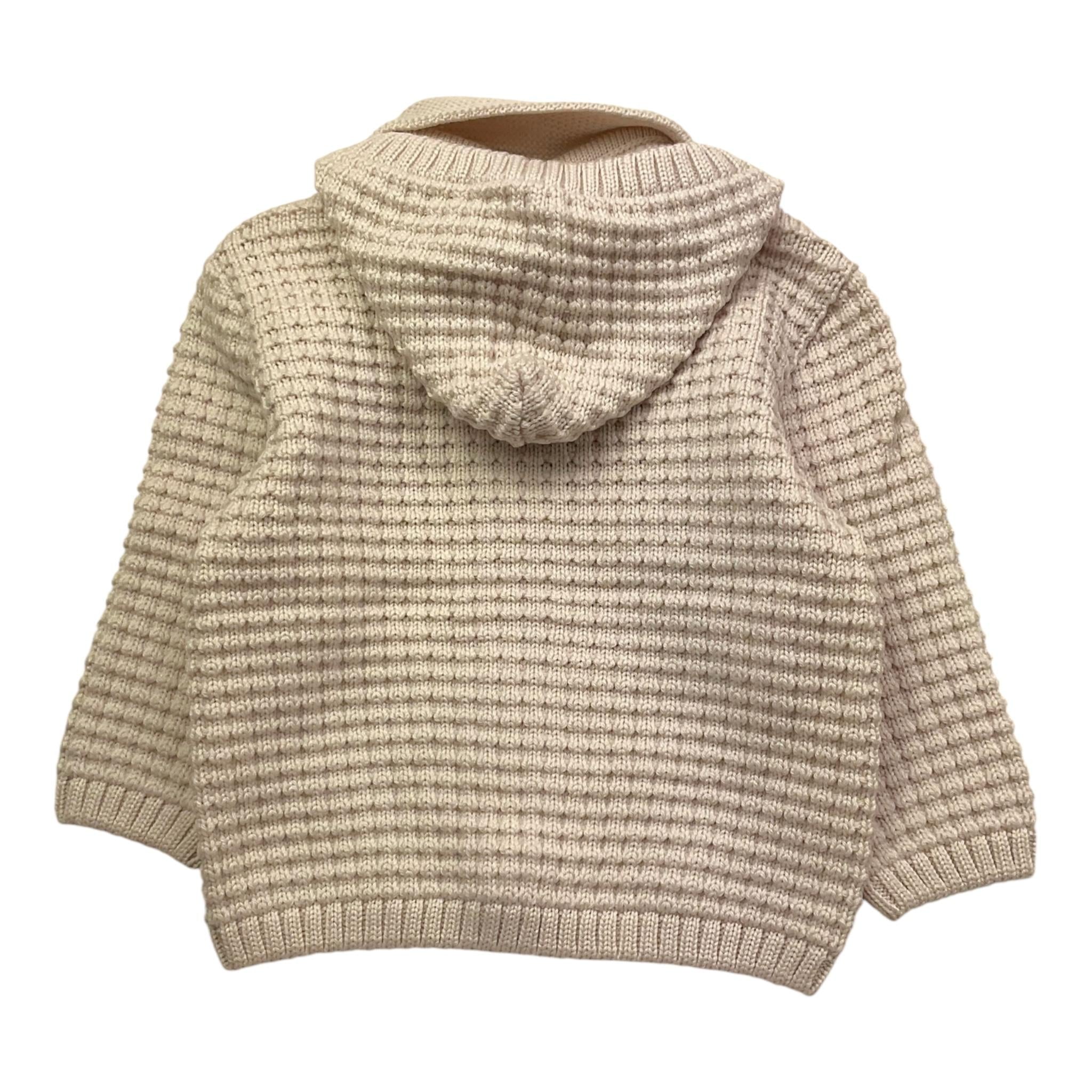 MARLU' cardigan tinta unita con cappuccio Beige per Neonato IG6340BIS BEIGE MARLU' 