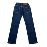 Paolo Pecora Jeans Tinta Unita con 5 Tasche per Bambino PP3811 BLU PAOLO PECORA 