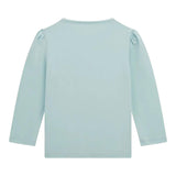 Guess Shirt Girocollo Tinta Unita con Stampa per Neonata K5RI08K6YW4X AZZURRO GUESS 