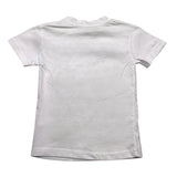 Make T-Shirt Rundhals Einfarbig mit Print Weiß für Jungen