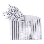 Sarabanda Top Monospalla Tinta Unita Fantasia A Righe per Bambina 0B510 BIANCO SARABANDA 