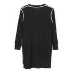 MAISON MARGIELA abito manica lunga tinta unita cn cuciture in constrato Nero per Bambina M60646 NERO MAISON MARGIELA 