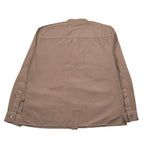 Dondup Camicia Manica Lunga Tinta Unita per Bambino DMCA037 MARRONE DONDUP 