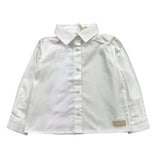 NANAN camicia tinta unita con bottoni Bianco per Bambino I24548B BIANCO NANAN 