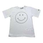 MOSCHINO t-shirt tinta unita girocollo con stampa Bianco per Bambina HRM05G BIANCO MOSCHINO 