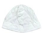 Moschino Cappello Tinta Unita con Stampa per Neonato MRY03E BIANCO MOSCHINO 