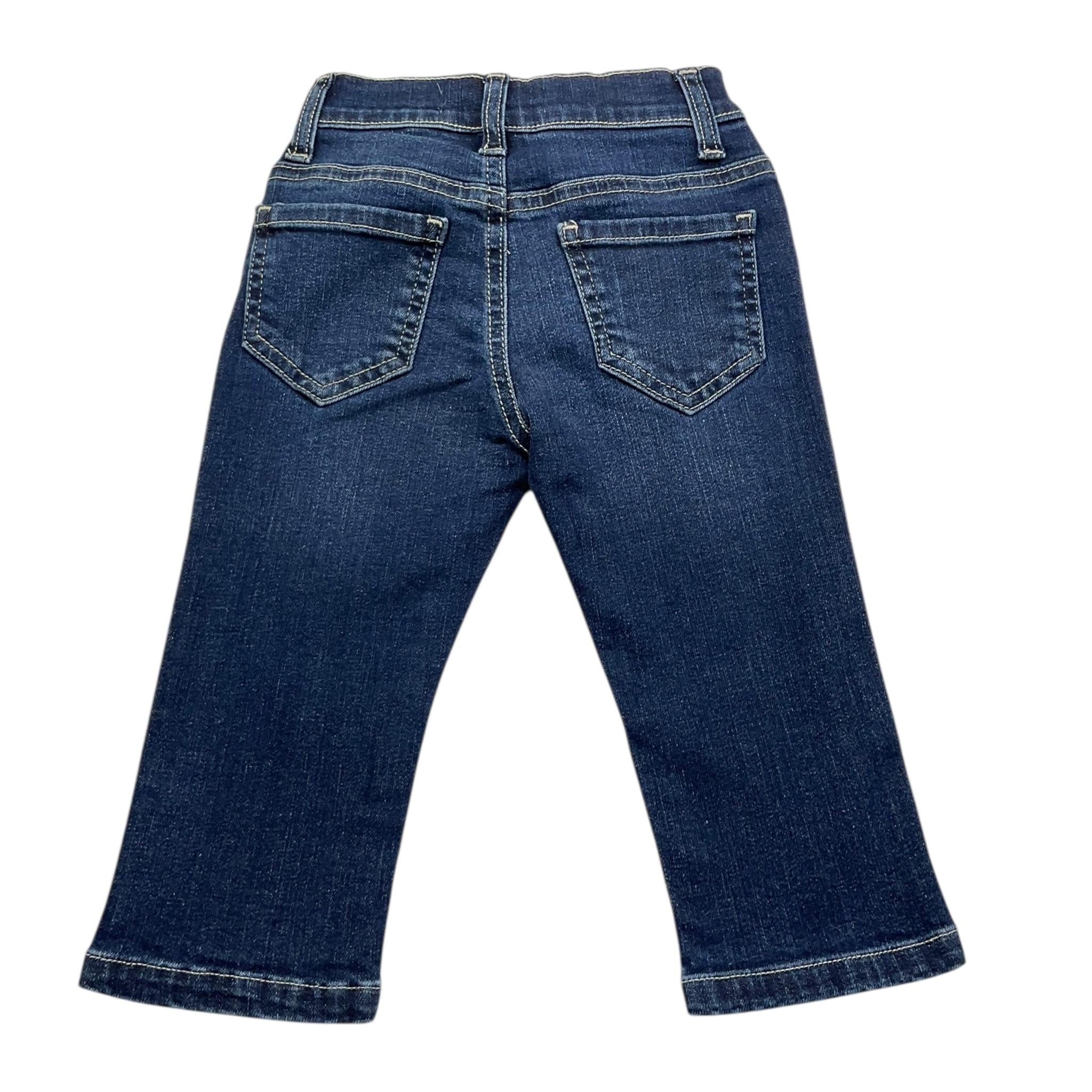 MANUEL RITZ jeans tinta unita con girovita regolabile Blu per Neonato MR2739 BLU MANUEL RITZ 