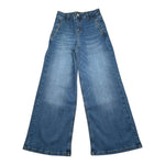 Liu Jo Jeans Tinta Unita Modello Palazzo per Bambina GA5086 BLU LIU JO 