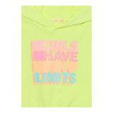 Billieblush Felpa Smanicata Tinta Unita con Cappuccio per Neonata U20846XN GIALLO FLUO BillIEBLUSH 