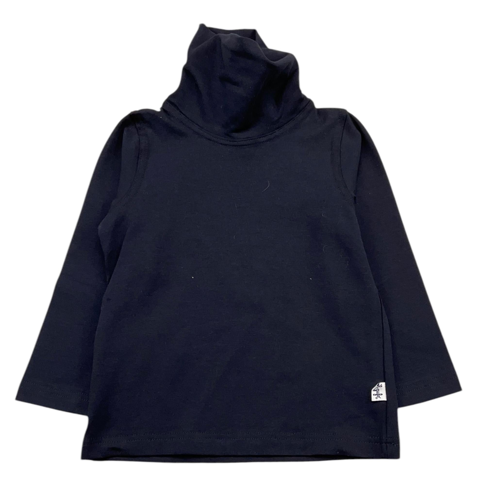 IL GUFO lupetto tinta unita  Blu per Bambina COATA096M0011 BLU IL GUFO 