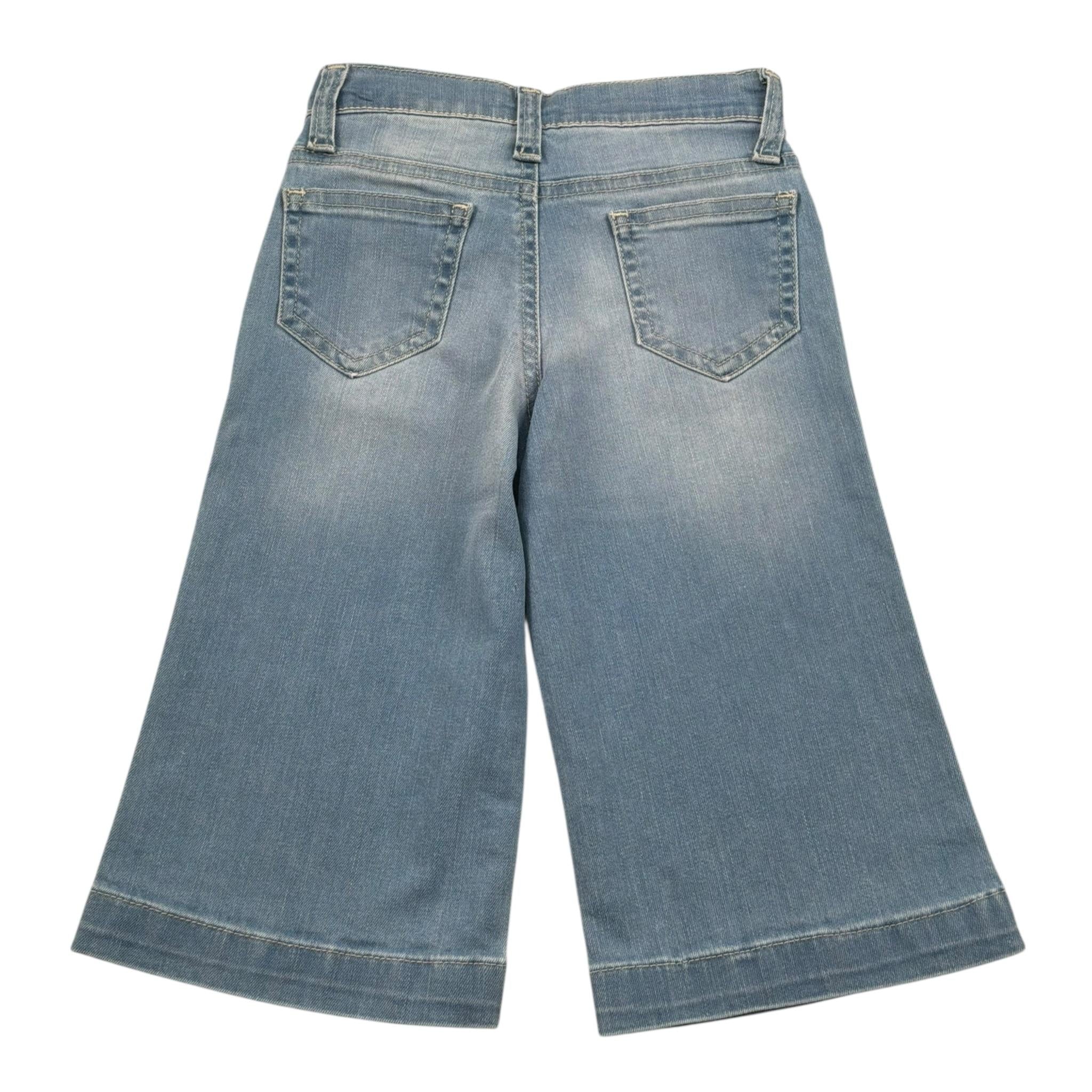 M+E' Jeans tinta unita Modello Palazzo Azzurro per Bambina UE1706NX AZZURRO M+E' 