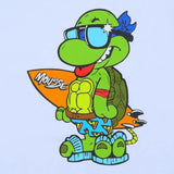 Mousse T-Shirt Girocollo con Stampa per Neonato NINJASURFTN BIANCO MOUSSE 