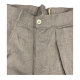 La Stupenderia Einfarbige Bermudashorts mit verstellbarer Taille in Beige für Jungen